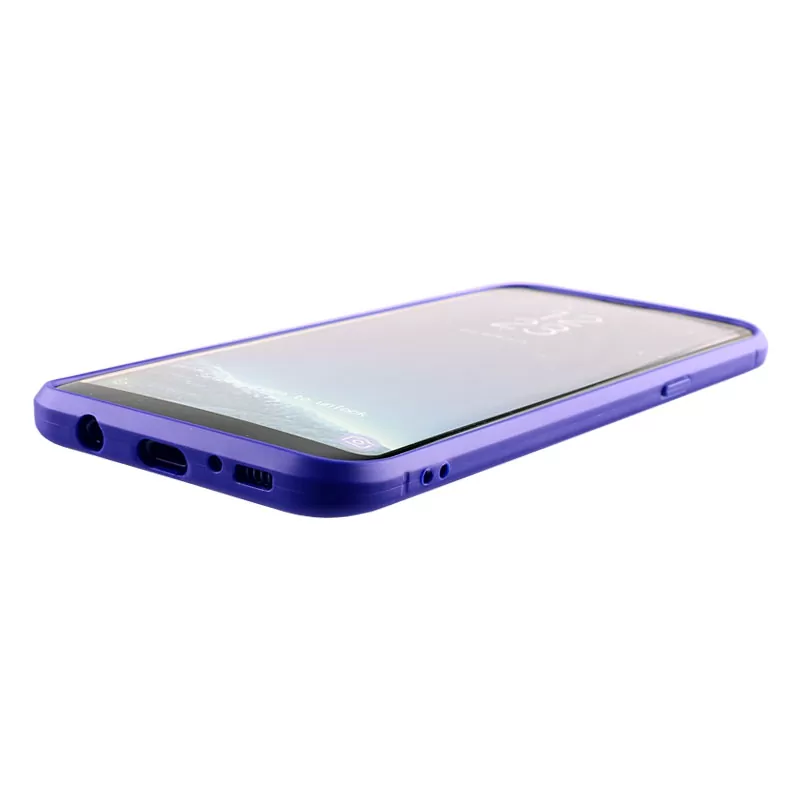 IDOL 1991 CARBON TPU ΘΗΚΗ SAMSUNG S8 PLUS G955 6.2in  BLUE - Image 4