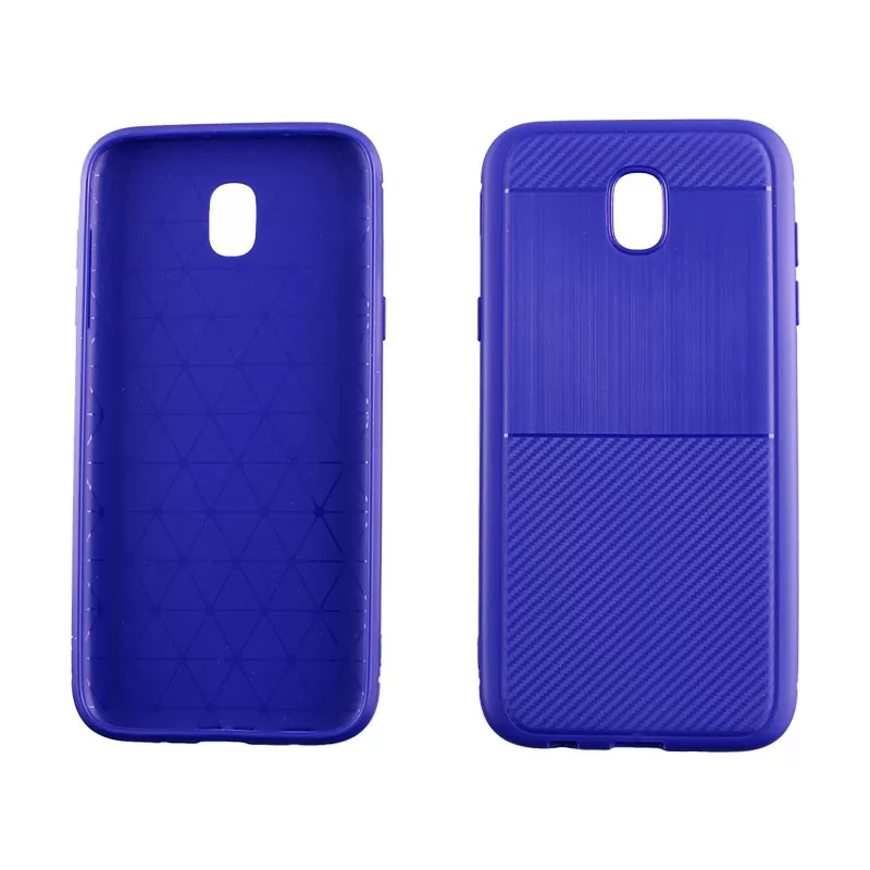 IDOL 1991 CARBON TPU ΘΗΚΗ SAMSUNG J3 2017 J330 5.0in  BLUE - Image 5