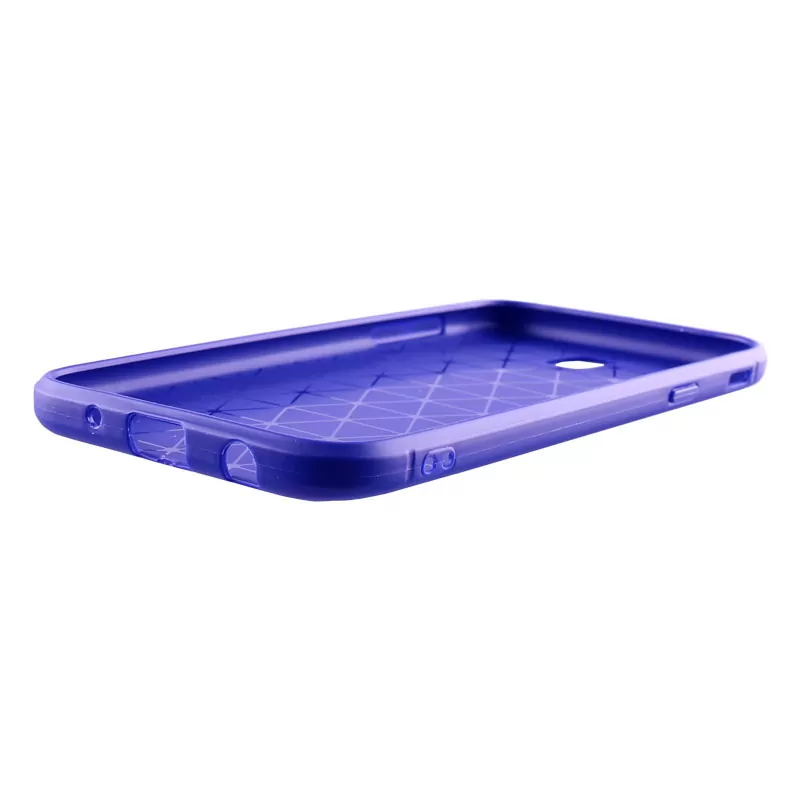 IDOL 1991 CARBON TPU ΘΗΚΗ SAMSUNG J3 2017 J330 5.0in  BLUE - Image 4