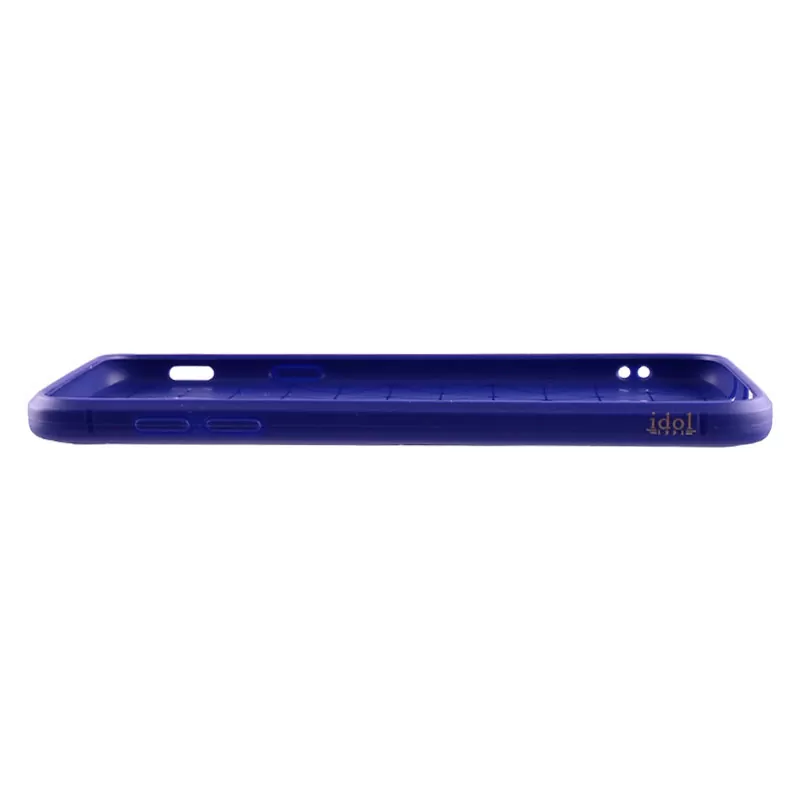 IDOL 1991 CARBON TPU ΘΗΚΗ SAMSUNG J3 2017 J330 5.0in  BLUE - Image 3
