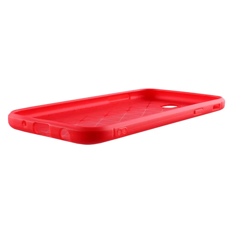 IDOL 1991 CARBON TPU ΘΗΚΗ SAMSUNG J5 2017 J530 5.2in  RED - Image 4