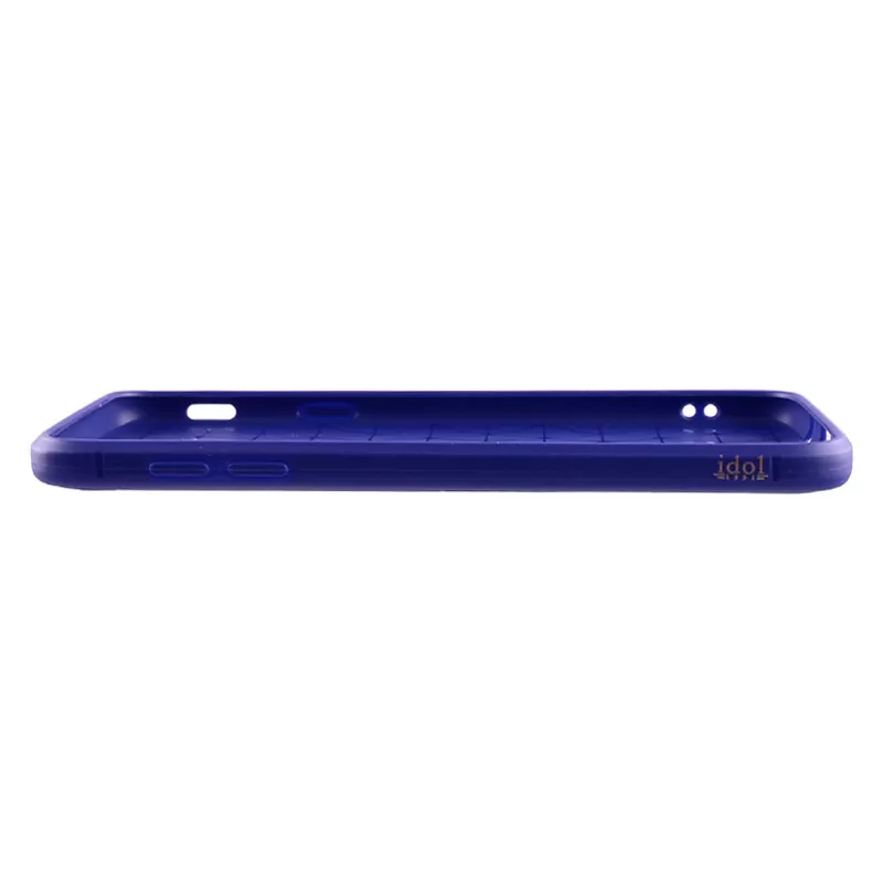 IDOL 1991 CARBON TPU ΘΗΚΗ SAMSUNG J5 2017 J530 5.2in  BLUE - Image 3