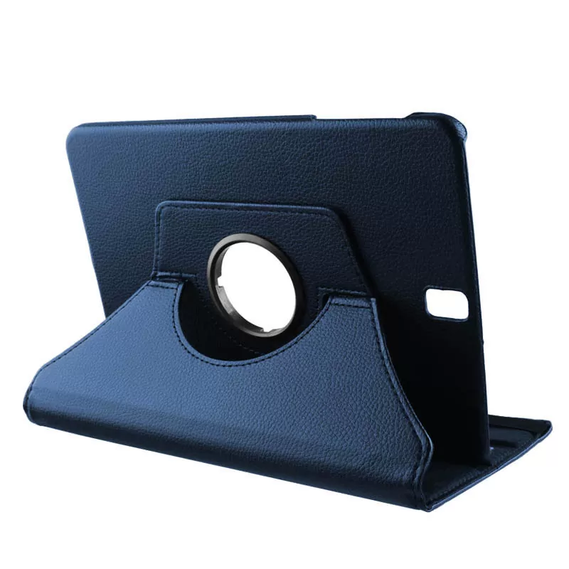 VOLTE-TEL LEATHER BOOK ROTATING STAND ΘΗΚΗ SAMSUNG TAB A 2017 T385 8in BLUE - Image 4