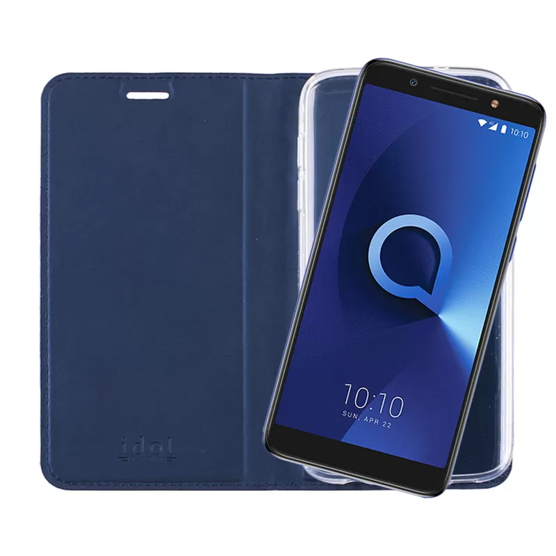 IDOL 1991 PRIME MAGNET BOOK STAND ΘΗΚΗ ALCATEL 3X 5058 5.7in DARK BLUE - Image 7