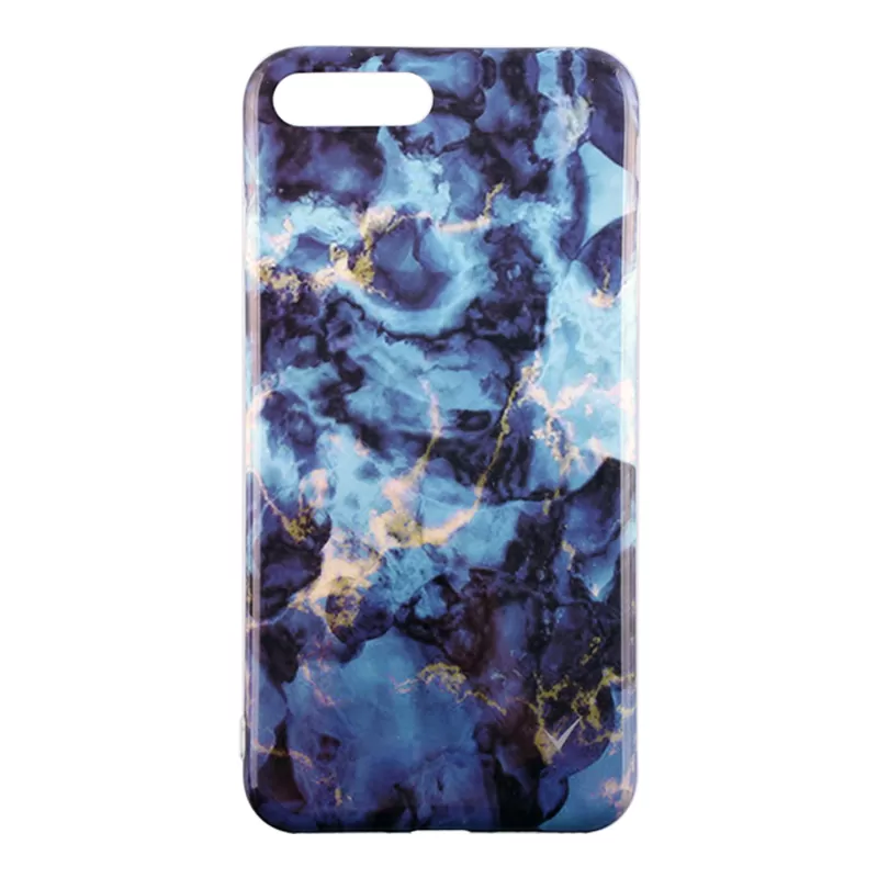 VOLTE-TEL MARBLE ΘΗΚΗ IPHONE 8 PLUS/7 PLUS 5.5in TPU BLUE 05 - Image 4