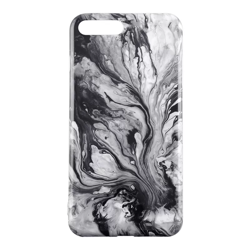 VOLTE-TEL MARBLE ΘΗΚΗ IPHONE 8 PLUS/7 PLUS 5.5in TPU GREY 02 - Image 4