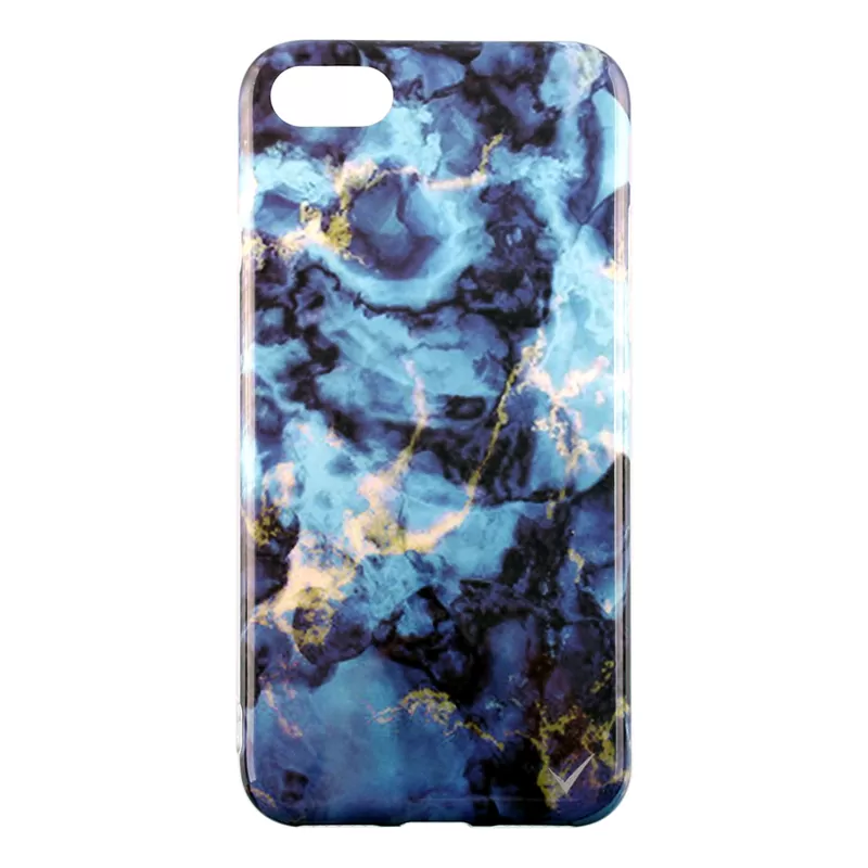 VOLTE-TEL MARBLE ΘΗΚΗ IPHONE SE 2022/IPHONE SE 2020/IPHONE 8/7 4.7in TPU BLUE 05 - Image 4