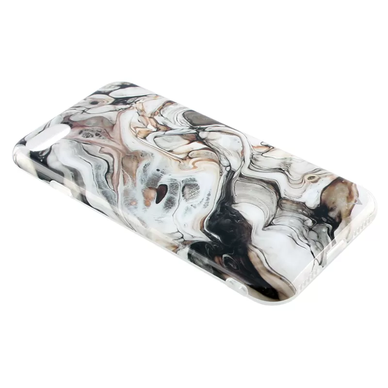 VOLTE-TEL MARBLE ΘΗΚΗ IPHONE SE 2022/IPHONE SE 2020/IPHONE 8/7 4.7in TPU BROWN 10 - Image 3