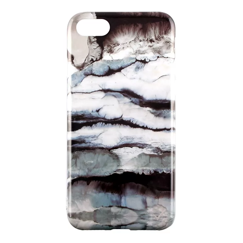 VOLTE-TEL MARBLE ΘΗΚΗ IPHONE SE 2022/IPHONE SE 2020/IPHONE 8/7 4.7in TPU GREY 07 - Image 4