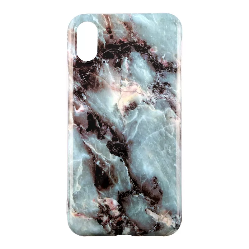 VOLTE-TEL MARBLE ΘΗΚΗ IPHONE XS/X 5.8in TPU BLUE 04 - Image 4