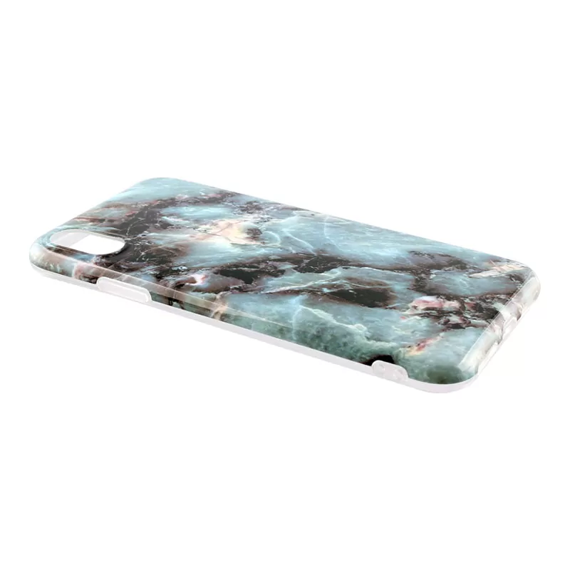 VOLTE-TEL MARBLE ΘΗΚΗ IPHONE XS/X 5.8in TPU BLUE 04 - Image 3