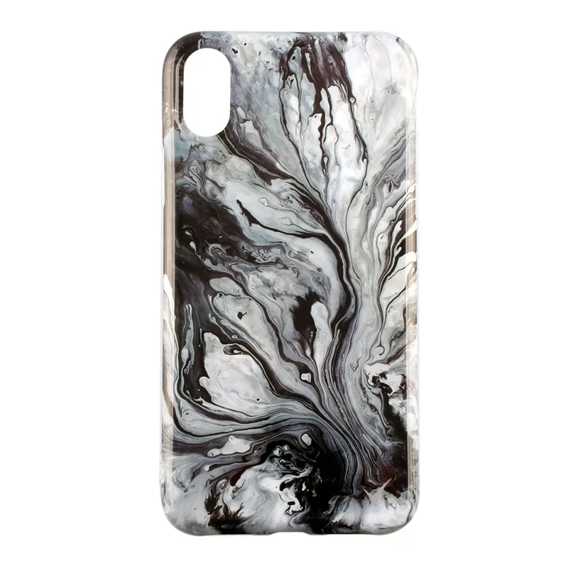 VOLTE-TEL MARBLE ΘΗΚΗ IPHONE XS/X 5.8in TPU GREY 02 - Image 4