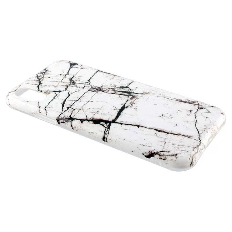 VOLTE-TEL MARBLE ΘΗΚΗ IPHONE XS/X 5.8in TPU WHITE 03 - Image 3