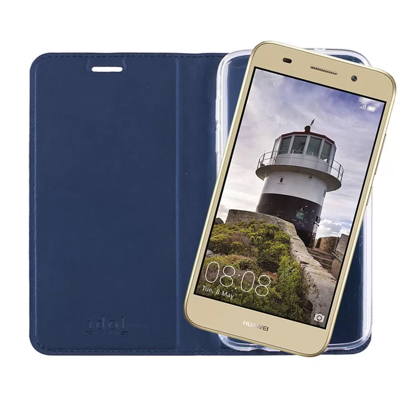 IDOL 1991 PRIME MAGNET BOOK STAND ΘΗΚΗ HUAWEI Y3 2017/Y3 2018 DARK BLUE - Image 7