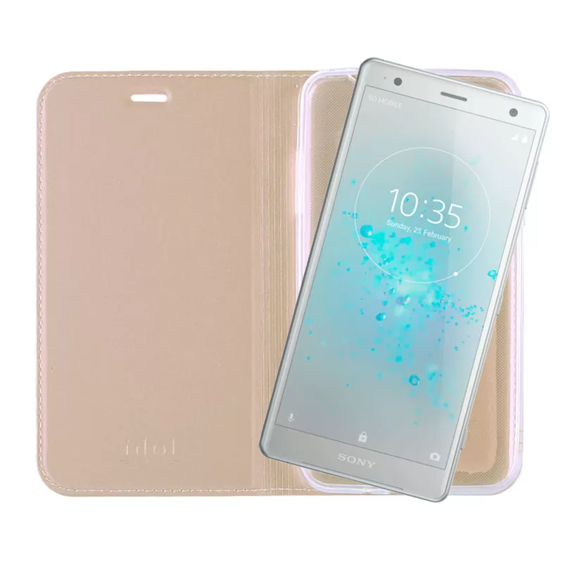IDOL 1991 PRIME MAGNET BOOK STAND ΘΗΚΗ SONY XPERIA XZ2 5.7in GOLD - Image 7