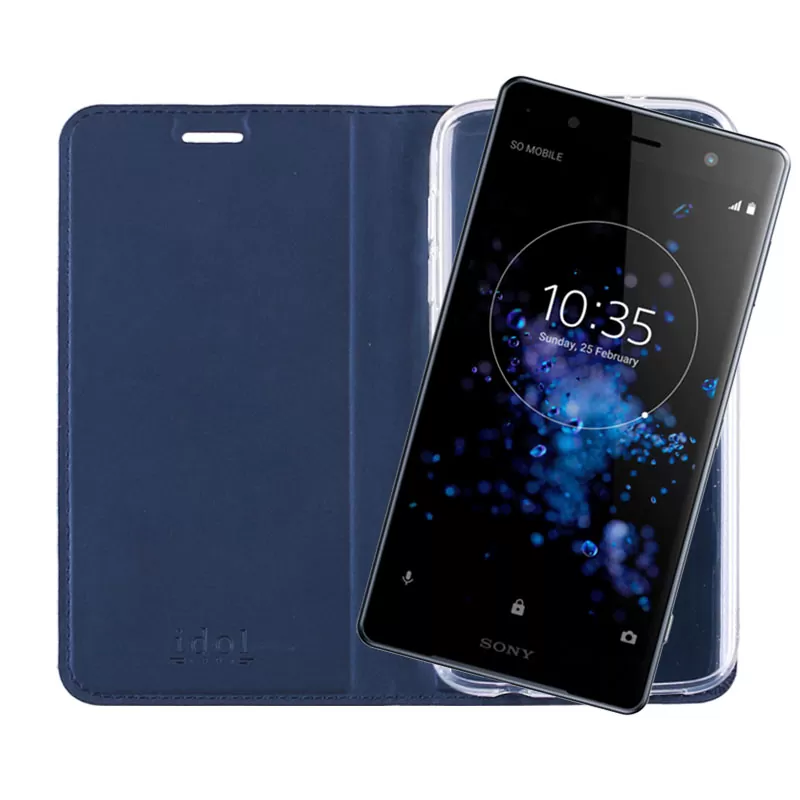 IDOL 1991 PRIME MAGNET BOOK STAND ΘΗΚΗ SONY XPERIA XZ2 PREMIUM 5.8in DARK BLUE - Image 7