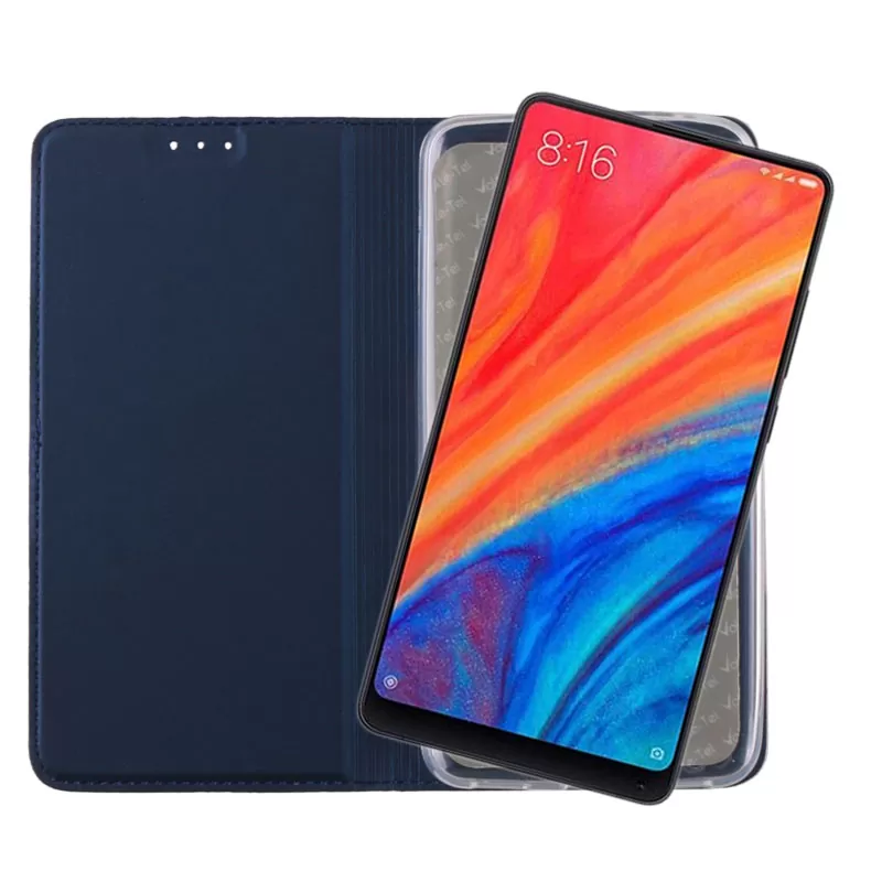 VOLTE-TEL MAGNET BOOK STAND ΘΗΚΗ XIAOMI MI MIX 2S 5.99in DARK BLUE - Image 5