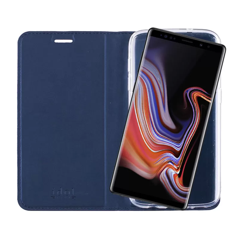 IDOL 1991 PRIME MAGNET BOOK STAND ΘΗΚΗ SAMSUNG NOTE 9 N960 6.4in DARK BLUE - Image 7