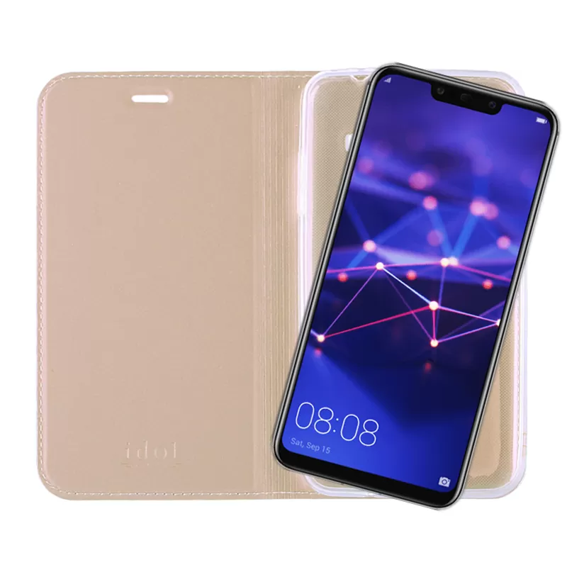 IDOL 1991 PRIME MAGNET BOOK STAND ΘΗΚΗ HUAWEI MATE 20 LITE 6.3in GOLD - Image 7