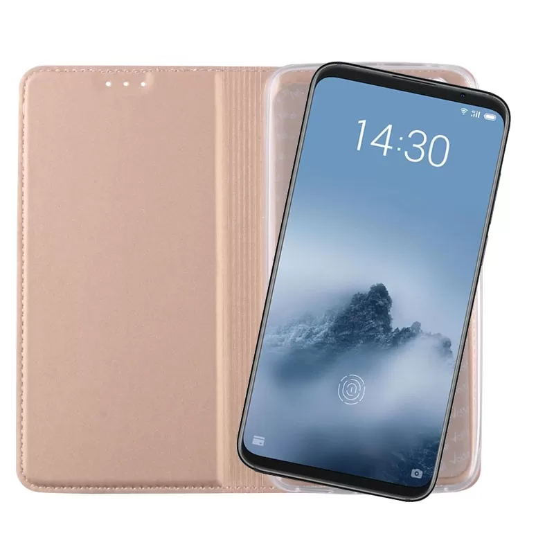 VOLTE-TEL MAGNET BOOK STAND ΘΗΚΗ MEIZU 16 6.0in GOLD - Image 5