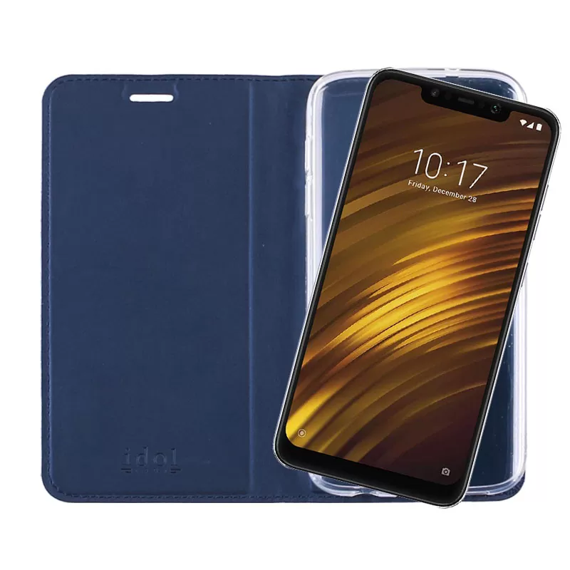 IDOL 1991 PRIME MAGNET BOOK STAND ΘΗΚΗ XIAOMI POCOPHONE F1 6.18in DARK BLUE - Image 7