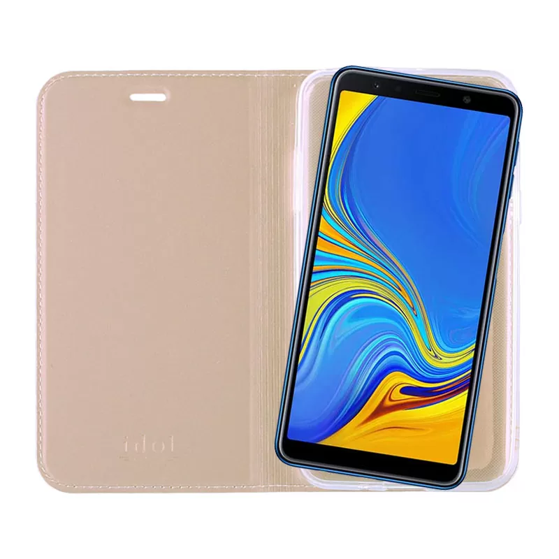 IDOL 1991 PRIME MAGNET BOOK STAND ΘΗΚΗ SAMSUNG A7 2018 A750 6.0in GOLD - Image 7