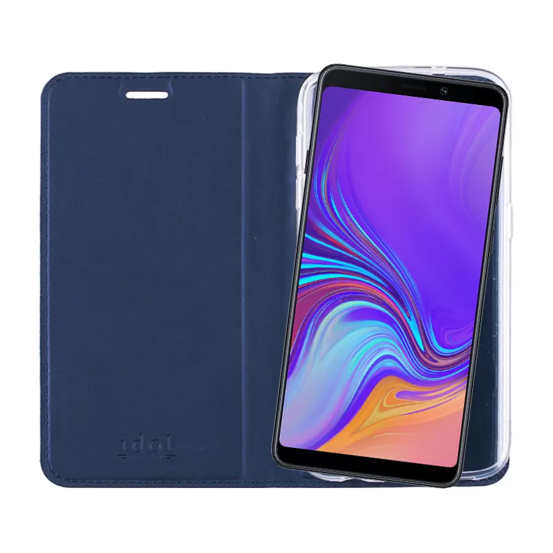 IDOL 1991 PRIME MAGNET BOOK STAND ΘΗΚΗ SAMSUNG A9 2018 A920 6.3in DARK BLUE - Image 7