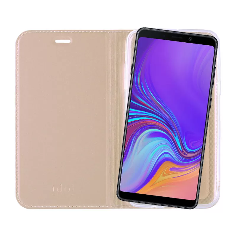 IDOL 1991 PRIME MAGNET BOOK STAND ΘΗΚΗ SAMSUNG A9 2018 A920 6.3in GOLD - Image 7