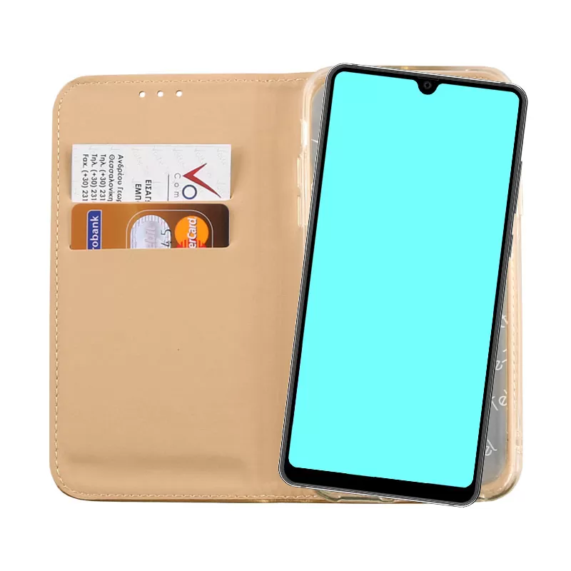 VOLTE-TEL POCKET MAGNET BOOK STAND ΘΗΚΗ HUAWEI MATE 20 6.53in GOLD - Image 6
