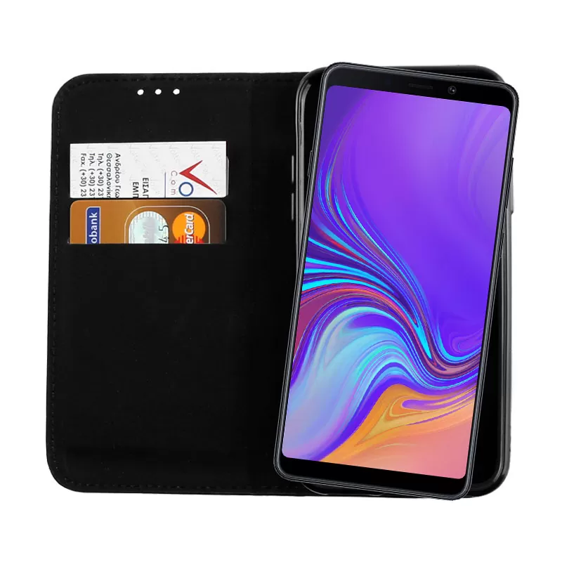 VOLTE-TEL POCKET MAGNET BOOK STAND ΘΗΚΗ SAMSUNG A9 2018 A920 6.3in BLACK - Image 6