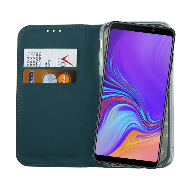 VOLTE-TEL POCKET MAGNET BOOK STAND ΘΗΚΗ SAMSUNG A9 2018 A920 6.3in BLUE - Image 6