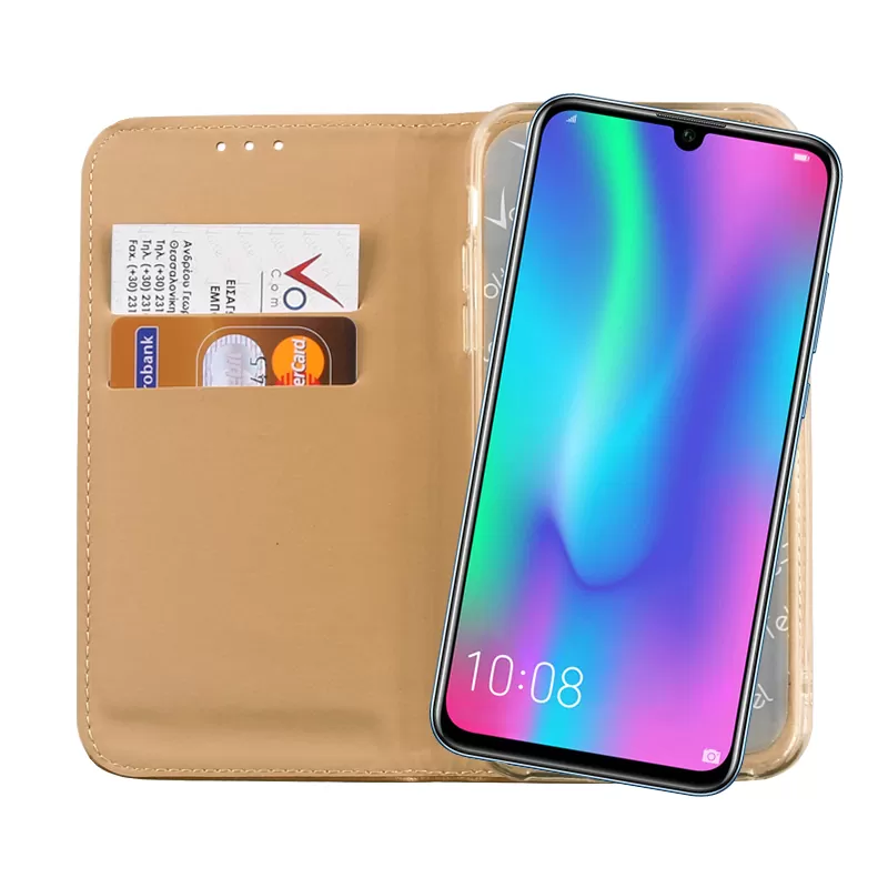 VOLTE-TEL POCKET MAGNET BOOK STAND ΘΗΚΗ HONOR 10 LITE 6.21in GOLD - Image 6