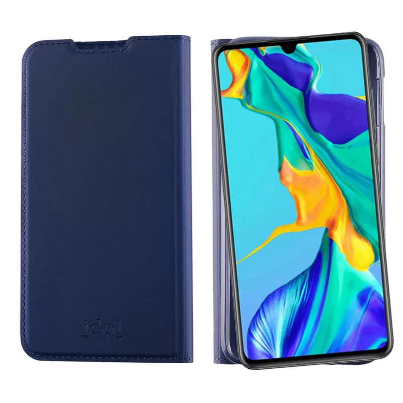 IDOL 1991 PRIME MAGNET BOOK STAND ΘΗΚΗ HUAWEI P30 6.1in DARK BLUE - Image 5