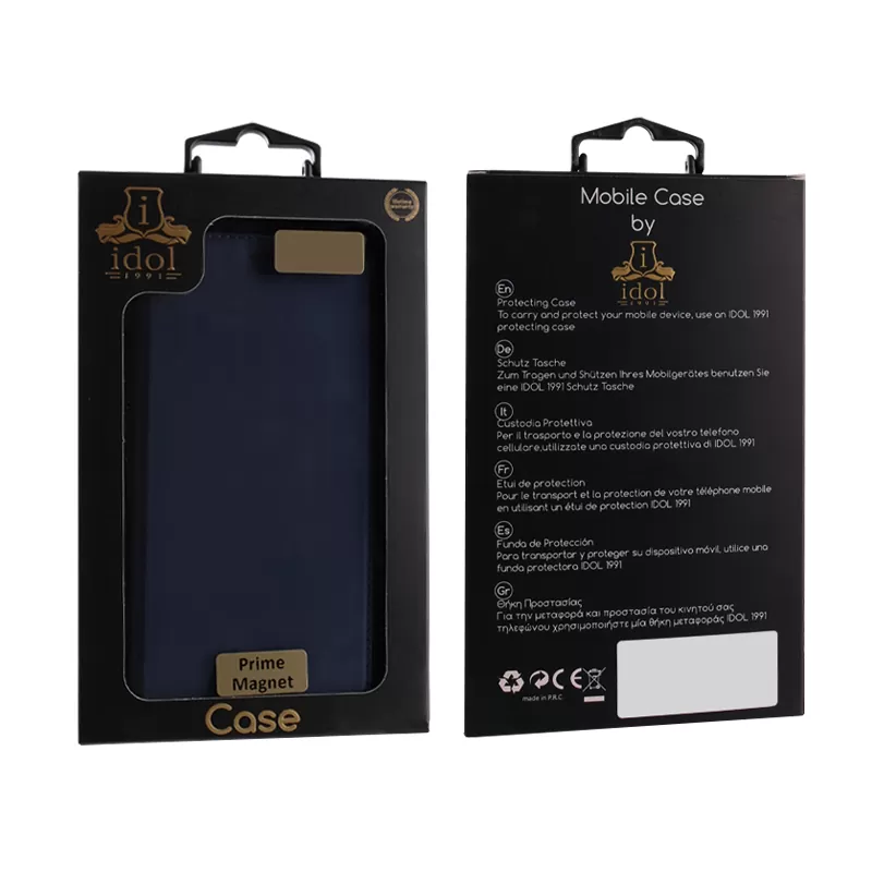 IDOL 1991 PRIME MAGNET BOOK STAND ΘΗΚΗ HUAWEI P30 6.1in DARK BLUE - Image 2