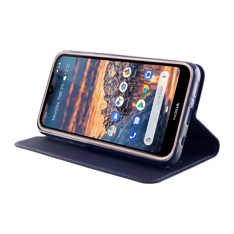 IDOL 1991 PRIME MAGNET BOOK STAND ΘΗΚΗ NOKIA 4.2 5.71in DARK BLUE - Image 6