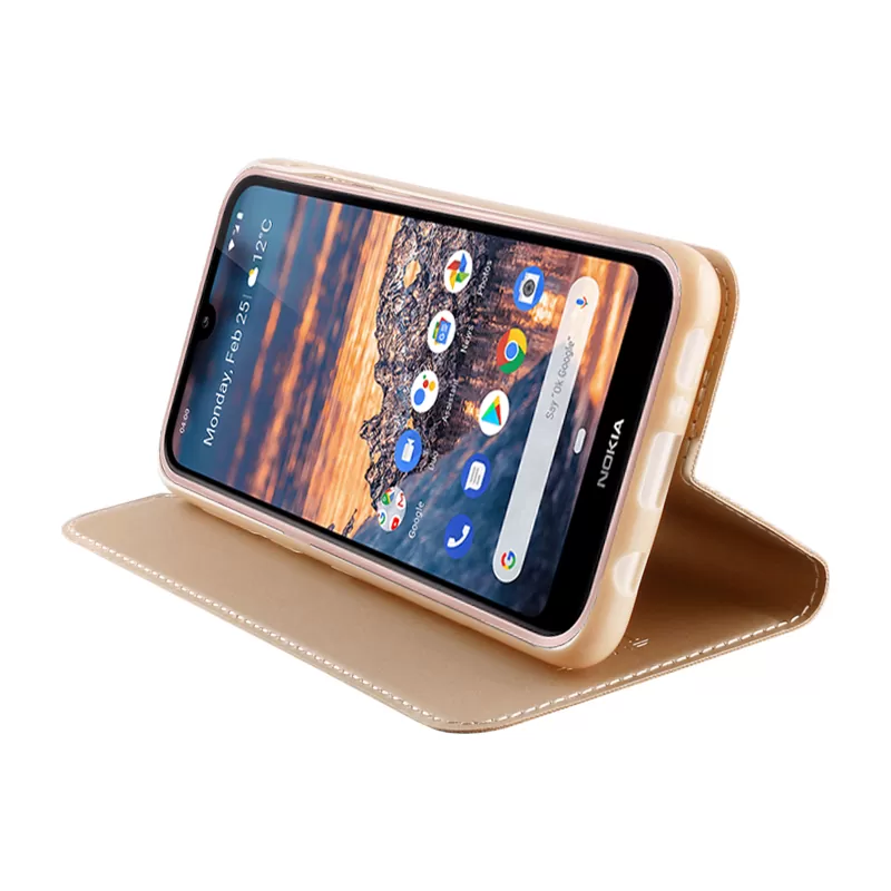 IDOL 1991 PRIME MAGNET BOOK STAND ΘΗΚΗ NOKIA 4.2 5.71in GOLD - Image 6
