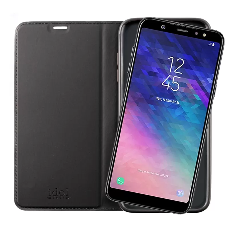 IDOL 1991 PRIME MAGNET BOOK STAND ΘΗΚΗ SAMSUNG A6 PLUS 2018 A605 6.0in GREY - Image 7