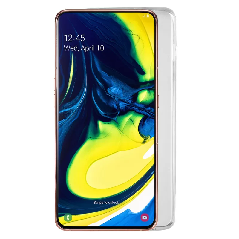 LIME SLIMCLEAR TPU ΘΗΚΗ SAMSUNG A80 2019 A805 6.7in ΔΙΑΦΑΝΗ - Image 4