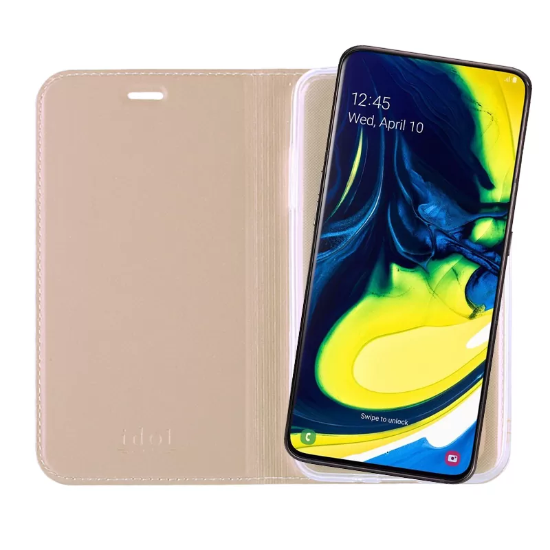 IDOL 1991 PRIME MAGNET BOOK STAND ΘΗΚΗ SAMSUNG A80 2019 A805 6.7in GOLD - Image 7