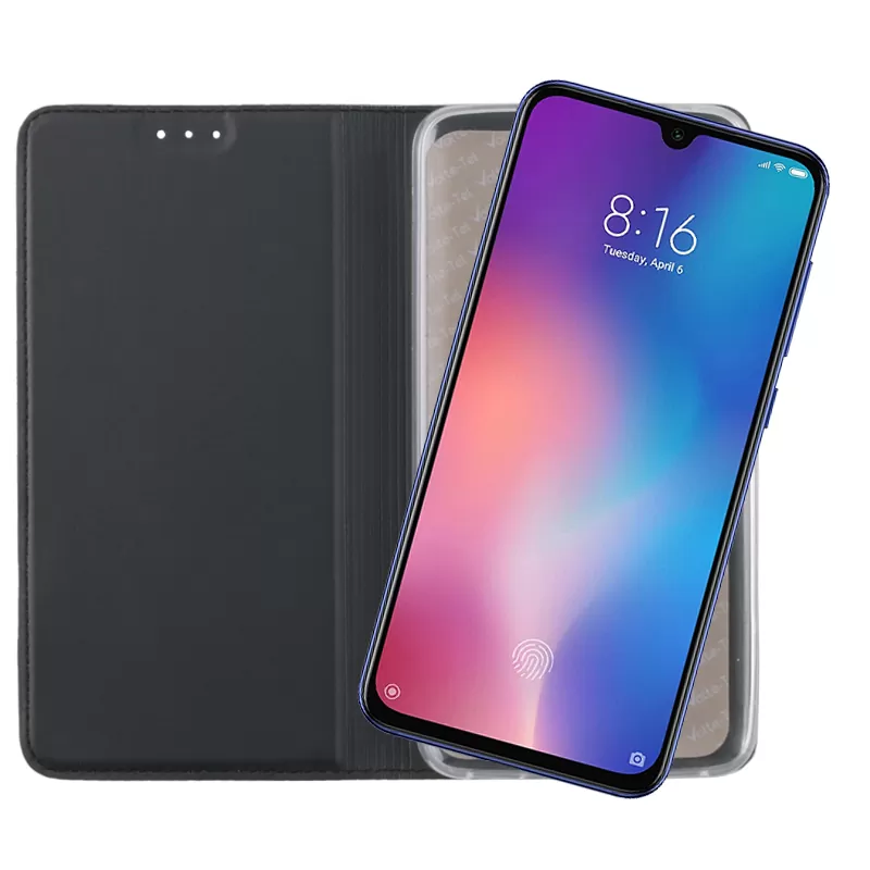 VOLTE-TEL MAGNET BOOK STAND ΘΗΚΗ XIAOMI MI 9 SE 5.97in DARK GREY - Image 5