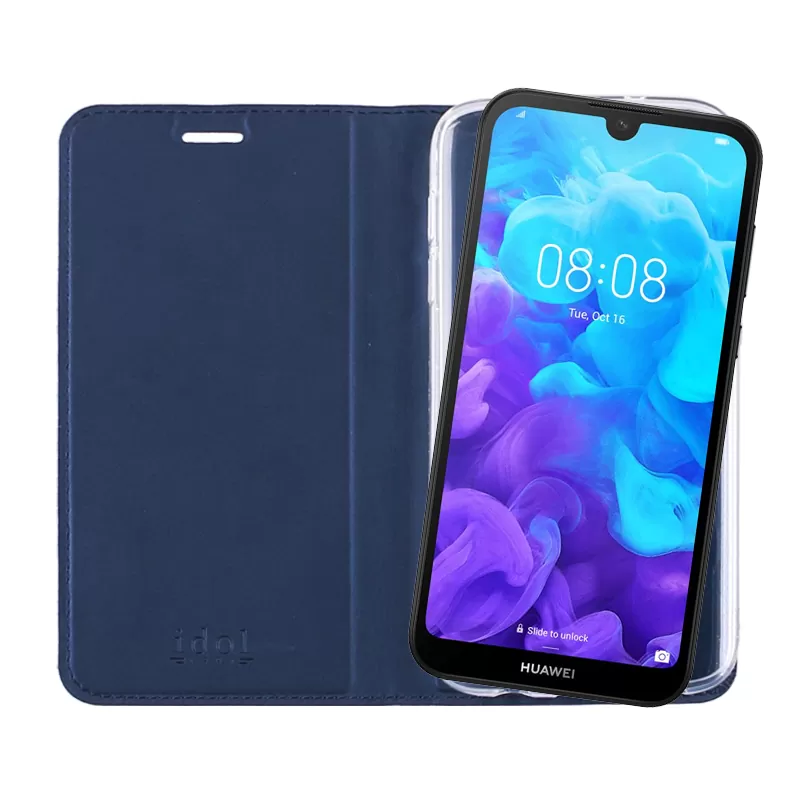 IDOL 1991 PRIME MAGNET BOOK STAND ΘΗΚΗ HUAWEI Y5 2019/HONOR 8S 5.71in DARK BLUE - Image 7