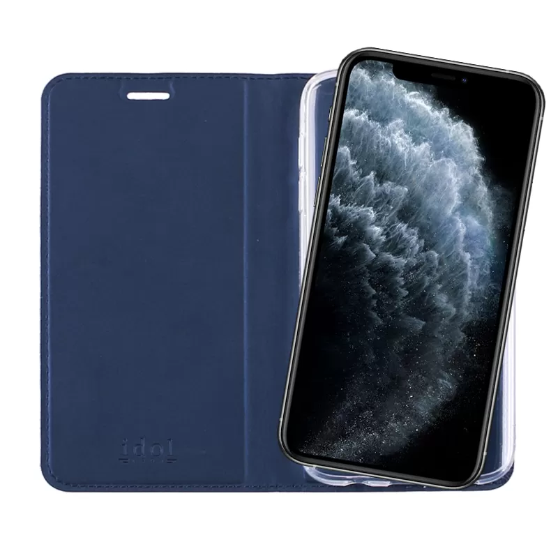 IDOL 1991 ΘΗΚΗ IPHONE 11 PRO 5.8" PRIME MAGNET BOOK STAND DARK BLUE - Image 7