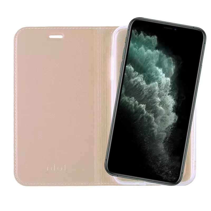 IDOL 1991 ΘΗΚΗ IPHONE 11 PRO MAX 6.5" PRIME MAGNET BOOK STAND GOLD - Image 7