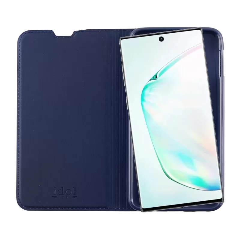 IDOL 1991 ΘΗΚΗ SAMSUNG NOTE 10 N970F 6.3" PRIME MAGNET BOOK STAND DARK BLUE - Image 5