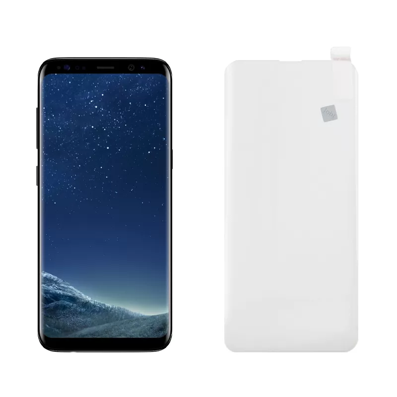IDOL 1991 UV TEMPERED GLASS SAMSUNG S8 G950 5.8in 9H 0.20mm 10D SEMI WITH GLUE-TOOL FULL COVER TRANSPARENT - Image 5