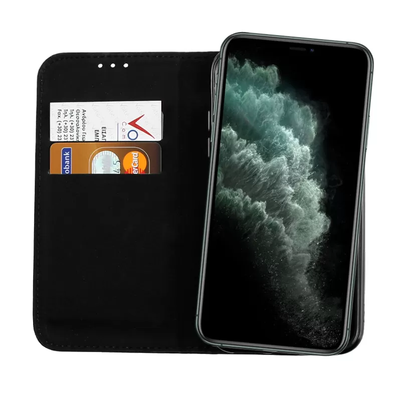 VOLTE-TEL POCKET MAGNET BOOK STAND ΘΗΚΗ IPHONE 11 PRO MAX 6.5in BLACK - Image 6