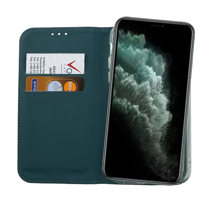 VOLTE-TEL POCKET MAGNET BOOK STAND ΘΗΚΗ IPHONE 11 PRO MAX 6.5in BLUE - Image 6
