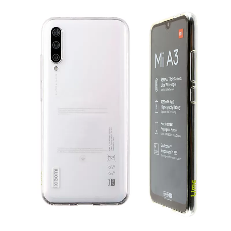 LIME SLIMCLEAR TPU ΘΗΚΗ XIAOMI MI A3 6.01in ΔΙΑΦΑΝΗ - Image 4