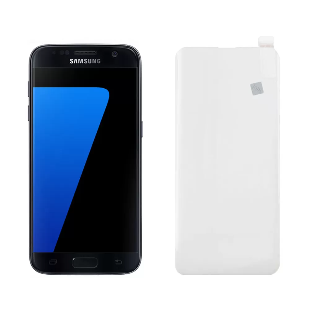 IDOL 1991 UV TEMPERED GLASS SAMSUNG S6 EDGE G925 5.1in 9H 0.20mm 10D SEMI WITH GLUE-TOOL FULL COVER TRANSPARENT - Image 5