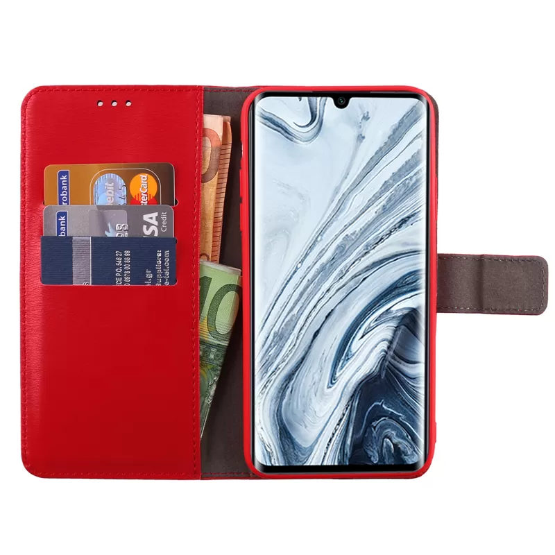 VOLTE-TEL ALLURE ΘΗΚΗ XIAOMI MI NOTE 10/MI NOTE 10 PRO 6.47in  MAGNET BOOK STAND CLIP RED - Image 5